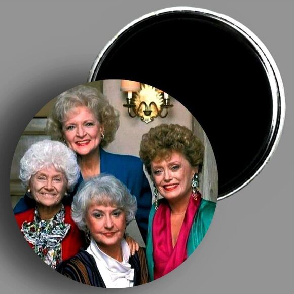 The Golden Girls Cast Photo Fridge Magnet - Picture 1 of 1